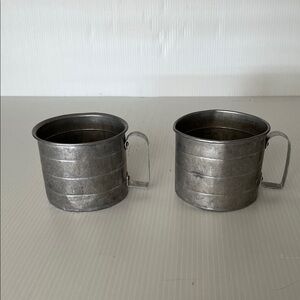 Antique Aluminum Measuring Cup